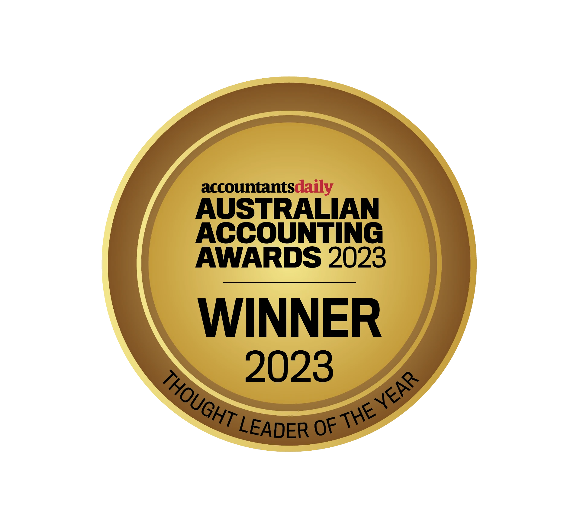 Australian Accounting Awards 2023 Winner — Thought Leader of the Year